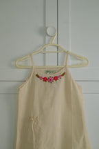 Off white Embroidered Frock