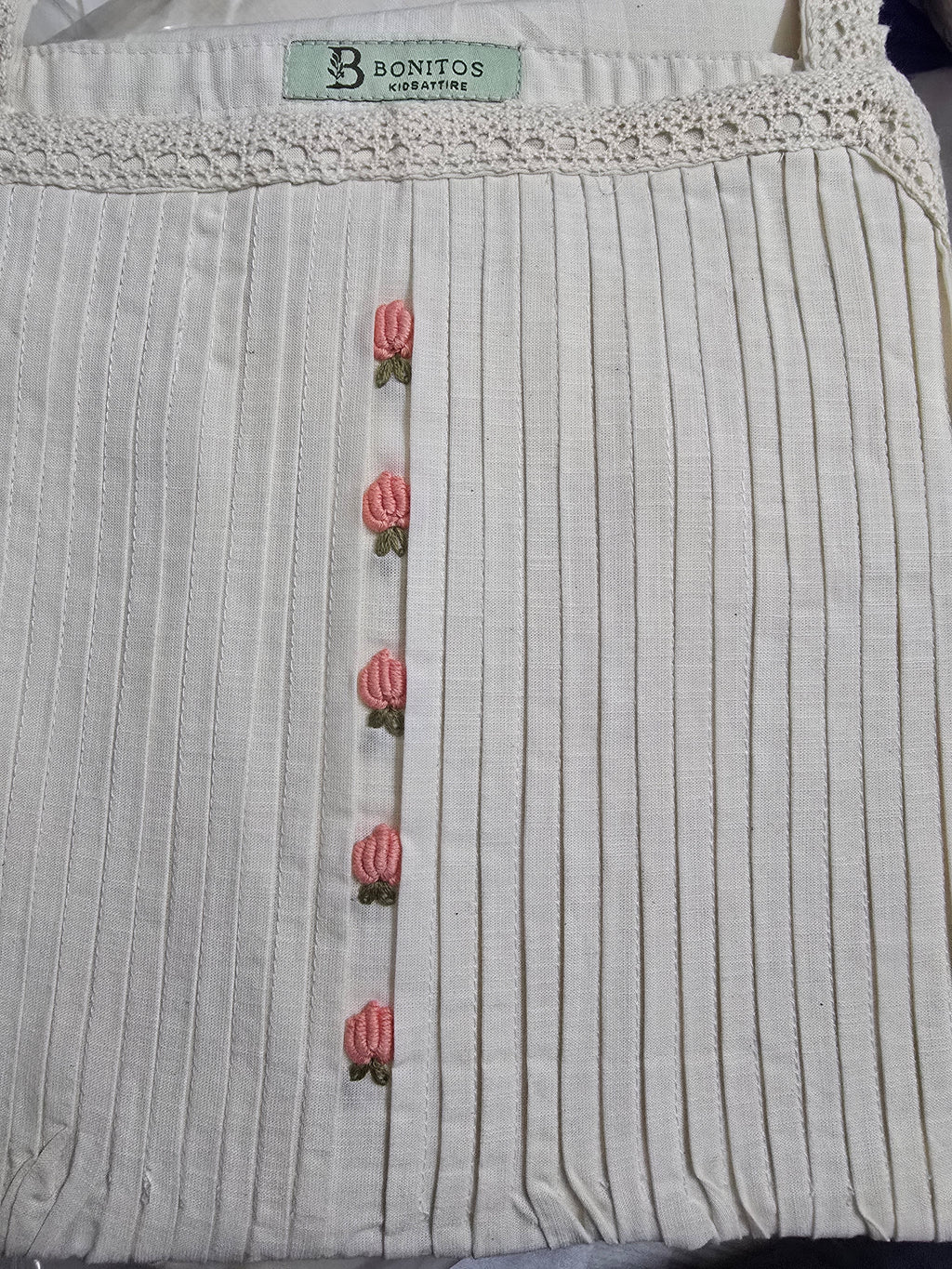 Off White kora Cotton Dress